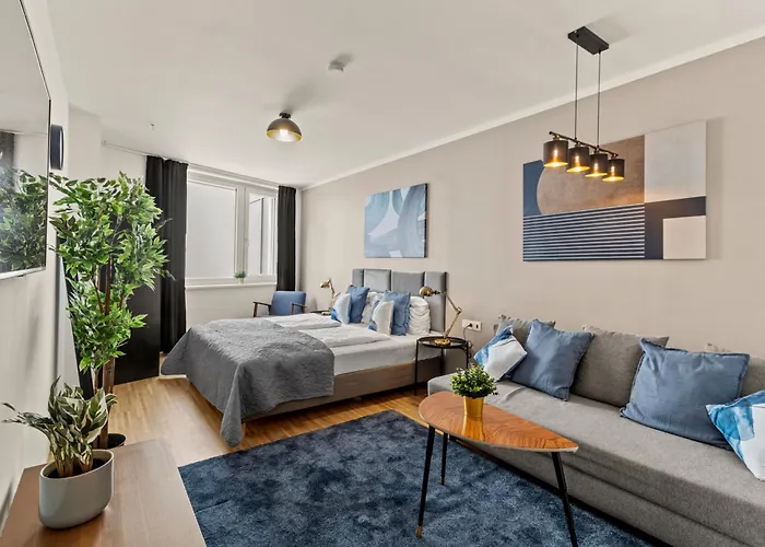 Rhc Station I Near Helmut Zilk Park I High Speed Wifi Apartment Vienna